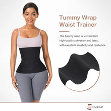 Load image into Gallery viewer, Tummy wrap  Latex waist trainer Belt