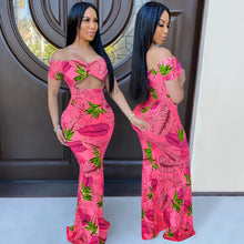 Load image into Gallery viewer, Maxi Dress off Shoulder bodycon strapless maxi dress