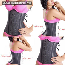 Load image into Gallery viewer, Killer curves Latex Waist Trainer Weight Loss Hourglass Shaper Girdle
