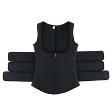 Load image into Gallery viewer, Lebahboutique 3 Belts Vest Waist trainer
