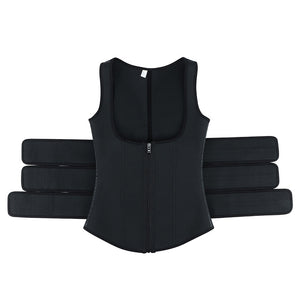 Lebahboutique 3 Belts Vest Waist trainer