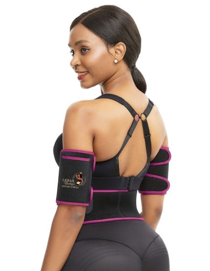 Lebah Hot Sweat Arm Trimmers for Men & Women Weight Loss Slimmer Wraps –  LebahBoutique