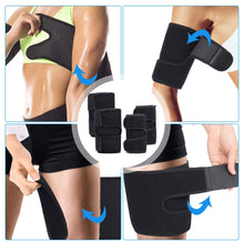 Load image into Gallery viewer, Lebah  Arm and Thigh Trimmers for Women &amp; Men(4 Piece Kit) Body Exercise Wraps Adjustable to Lose Fat Reduce Cellulite and Improve Sweating, Slimmer Kit-Toned Muscles Natural Fat Burning
