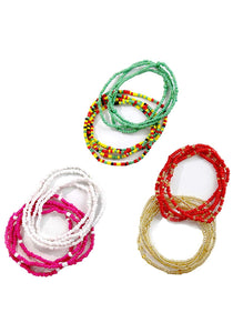 Lebah Waist Bead Set, Colorful  Killer curves Bead